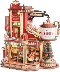 Rompecabezas de Madera Mágico - Caja de Música Fábrica de Regalos