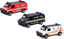 Coche metálico con retrofricción 11 cm