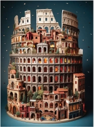 Puzzle Coliseo 1000 piezas