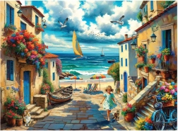 Puzzle Pueblito encantador 1000 piezas