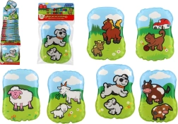 Cojín chirriante Mis primeros animalitos 12 × 9 × 2 cm