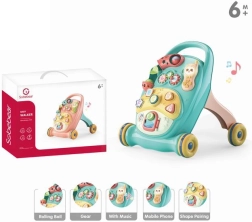 Andador empujable educativo, 2 colores