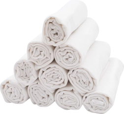 Pañales de algodón Premium 70 × 80 cm, 10 uds