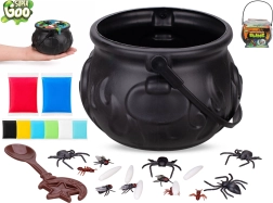 Caldero mágico con slime e insectos Super Goo (8× 27 g)
