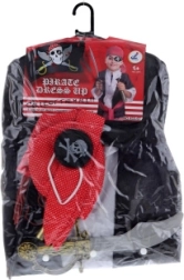 Disfraz infantil de pirata con sable y accesorios