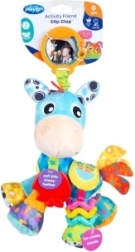 Playgro caballito Trotón – juguete sensorial colgante con mordedor