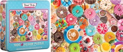 Puzzle en caja metálica Celebración de donuts 1000 piezas EUROGRAPHICS