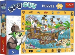 Puzzle de observación SPY GUY – barco pirata, 100 piezas
