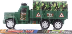 Vehículo militar con lona