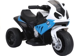 Moto a batería BMW S1000RR triciclo azul
