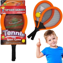 Set infantil Woopie de raquetas para tenis y bádminton