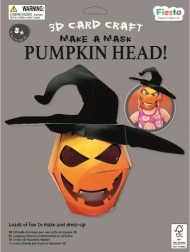 Fiesta Crafts Kit creativo máscara 3D Calabaza