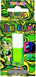 Esmalte de uñas verde neón TUBI GLAM para niños