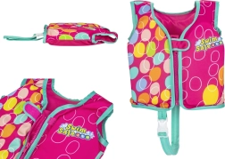 Chaleco salvavidas infantil rosa 56 cm Swim Safe