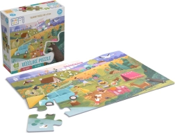 Puzle infantil grande De excursión (Na výletě) de 24 piezas