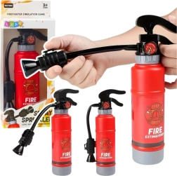 Botella extintora infantil con pulverizador de agua para niños bomberos