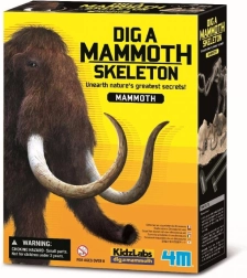 Kit de excavación esqueleto de mamut 4M