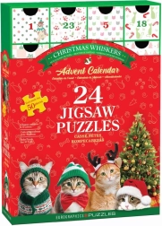 Calendario de Adviento de puzzle Bigotes navideños