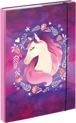 Baagl Carpetas para cuadernos con motivo de caballo A4