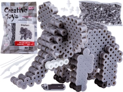 Cuentas para planchar 3D elefantito en bolsa
