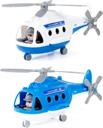 Helicóptero de policía para niños