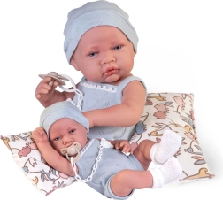 Muñeca bebé realista con cuerpo totalmente de vinilo 42 cm de ANTONIO JUAN