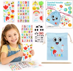 Woopie Art&Fun set creativo para decorar un bolsito con pegatinas