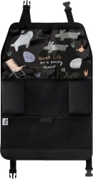 Organizador de asiento Leokid con bolsillo para tablet Rocky Island
