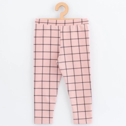 Leggings infantiles de felpa New Baby Kindergarten rosas