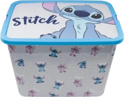 Caja de almacenamiento de 23 l Stitch y Angel