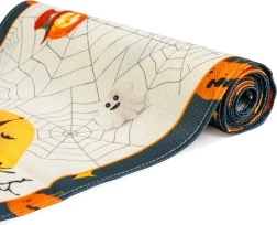 Camino de mesa de Halloween con motivos 184 × 33 cm