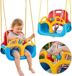Columpio infantil Woopie 3 en 1 azul
