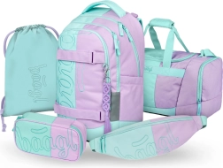 Set Escolar BAAGL Skate Max Sweet: Mochila, Estuche, Bolsa y Bolsa Deportiva
