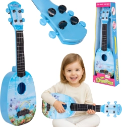Guitarra infantil grande de colores