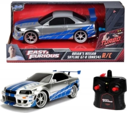 RC coche Nissan Skyline GT‑R R34 A todo gas 1:24