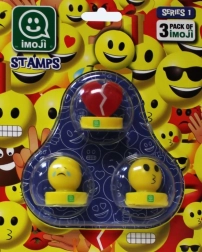Set Imoji de 3 sellos – emoticonos