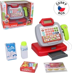 Caja registradora a pilas con diseño checo 20 cm