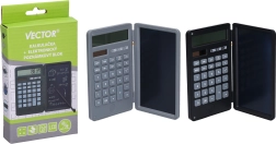 Calculadora y bloc de notas electrónico Vector