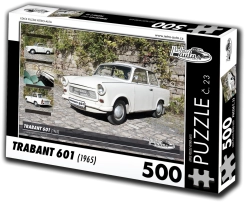 Puzle Retro-coches Trabant 601 (1965) – 500 piezas