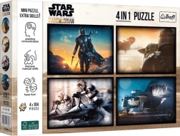 Puzle Star Wars: Mandalorian 4×104 piezas