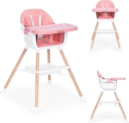 Trona infantil 2 en 1, rosa, ECOTOYS