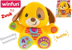 Perrito parlante educativo Puppy con luz y sonido 33 cm
