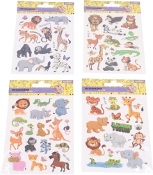 Tatuajes temporales Zoo 10,5 × 15 cm