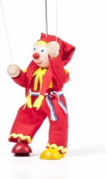 Marioneta de madera Gerlich Kašpárek 12 cm