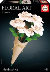Educa puzzle 3D Floral Art – rosas blancas