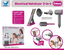 Juego de peluquería para niños con accesorios