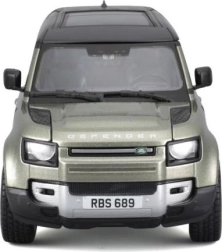 Modelo metálico Bburago 1:24 Land Rover Defender 110 verde