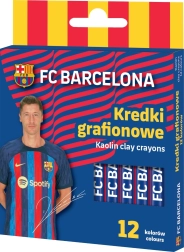 Lápices de cera FC BARCELONA ASTRA, 12 uds