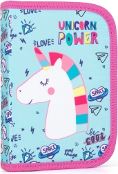 Estuche escolar con 2 solapas Unicorn Iconic
