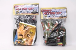 Set militar infantil en bolsa portátil